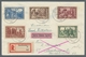 Saarland (1947/56): 1950, VOLKSHILFE Komplett Auf Portorichtigem R-Eilboten-Satzbrief Sauber Gestemp - Unused Stamps