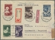 Saarland (1947/56): 1951, Volkshilfe Der Komplette Satz Mit Zufrankatur Auf Portorichtigem Eingeschr - Unused Stamps