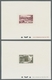 Delcampe - Saarland (1947/56): 1952, "Saar V - Ministerblocks", Komplette Serie Der Minsterblocks In Praktisch - Unused Stamps