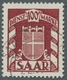 Saarland (1947/56) - Dienstmarken: 1949 - Dienstmarken Als Komplett Bedarfsgestempelter, Aber Dabei - Sonstige & Ohne Zuordnung