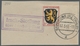 Saarland (1947/56) - Besonderheiten: "Irsch-Siedlung über Saarburg - Saar", Klarer Abschlag Des Land - Sonstige & Ohne Zuordnung