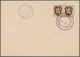 Saarland (1947/56) - Besonderheiten: "Vaudrevange (Saar) B Mit L1 24.Juni 1946", Klare Abschläge Neb - Other & Unclassified