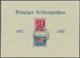 Danzig: 1937, "DAPOSTA- Und Leistungsschau-Blocks", Sauber Gestempelt Auf R- Bzw. Flugbrief Sowie Mi - Sonstige & Ohne Zuordnung