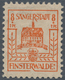 Deutsche Lokalausgaben Ab 1945: FINSTERWALDE, 8 Pfg. Vierseitige Scharfe Versuchszähnung Mit Doppel- - Sonstige & Ohne Zuordnung