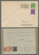 Delcampe - Berlin: 1948, "2 Pfg. Bis 1 Mk. Schwarzaufdruck", Kleine Zusammenstellung Von Zwölf Frankierten "Bun - Covers & Documents