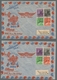 Delcampe - Berlin: 1948, "2 Pfg. Bis 1 Mk. Schwarzaufdruck", Kleine Zusammenstellung Von Zwölf Frankierten "Bun - Covers & Documents