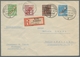 Berlin: 1949, "Rotaufdruck", Zusammenstellung Von Insgesamt Elf Frankierten Belegen In Guter/sehr Gu - Briefe U. Dokumente