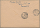 Berlin: 1948, 1 M. Rotaufdruck Und Zusatzfrankatur Auf Portogerechtem R-Auslandsbrief Ab "BERLIN NW - Covers & Documents