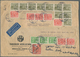 Berlin: 1950: Firmenumschlag Ca. 23 X 16,2 Cm Als Luftpostbrief 120 Gramm Ab Berlin N 20 10.6.50 Nac - Briefe U. Dokumente