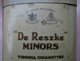 Ancienne Boite A Cigarettes En Tole "De Reszke" MINORS J. MILLLHOFF & C° LTD PICCADILLY. W. - Etuis à Cigarettes Vides