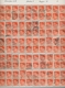 Bizone: 1948, Bauten 25 Pfennig Orangerot Weitgezähnt In Type III Aus Platte A. Partie Von über 1.40 - Other & Unclassified
