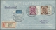 Delcampe - Bundesrepublik Deutschland: 1951, "Posthorn", Kompletter Satz Je Wert Als Randwert (!!!) Auf Sechs E - Used Stamps