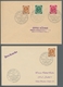 Bundesrepublik Deutschland: 1951, Partie Von 4 FDC Der Posthornserie Mit 2, 5 Und 30 Pfennig Auf Ein - Used Stamps