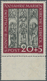 Bundesrepublik Deutschland: 1951, Marienkirche 20+5 Pfg. Mit Seltenem Plattenfehler I "Sprung Im Mit - Used Stamps