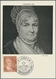 Bundesrepublik Deutschland: 1951-52, Drei Gute Maximumkarten: "Elsa Brandström", "Elisabeth Fry" Und - Gebraucht