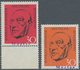 Bundesrepublik Deutschland: 1968, 30 Pfg. Adenauer Lebhaftrot/schwarz Vom Unterrand Mit Violettem "M - Used Stamps