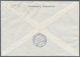Bundesrepublik - Zusammendrucke: 1953/1959 Heuss Stehendes Wasserzeichen, 7 Briefe In Verschiedenen - Zusammendrucke