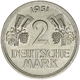 Delcampe - Bundesrepublik Deutschland 1948-2001: 1951, 2 Mark Kursmünze, Jeweils Aus Den Prägestätten D, F, G U - Other & Unclassified