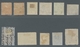 Nachlässe: 1860 - 1950 (ca.), Ein Kleiner Karton Mit Mittleren Bis Besseren Werten Auf Steckkarten, - Lots & Kiloware (min. 1000 Stück)