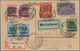 Delcampe - Deutsches Reich - Inflation: 1919-23, Briefe- Und Kartenposten Ab "Kriegsbeschädigte" Bis 4-fach Auf - Unused Stamps