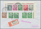 Bundesrepublik Deutschland: 1961/1982, Interessantes Konvolut Im Ringbinder, Dabei Heuss Lumogen Und - Used Stamps