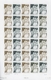 Delcampe - Monaco: 1973/1977, IMPERFORATE COLOUR PROOFS, MNH Collection Of 38 Complete Sheets (=1.040 Proofs), - Unused Stamps