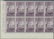 San Marino: 1945, 50 Years Government Palace 25l. Dark-lilac In A Lot With About 90 Stamps Mostly In - Other & Unclassified