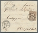 Schweiz: 1841-1945, Partie Von Etwa 70 Belegen, Darunter U.a. Vorphila, Strubli, Blockmarken Und Sat - Used Stamps