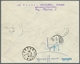 Delcampe - Schweiz: 1924-1954, Partie Von über 60 überwiegend Flugpostbelegen Mit U.a. Vielen Flugpostmarkenfra - Used Stamps