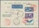 Delcampe - Schweiz: 1924-1954, Partie Von über 60 überwiegend Flugpostbelegen Mit U.a. Vielen Flugpostmarkenfra - Used Stamps