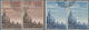 Vatikan: 1953, Airmail Issue Set Of Two 500l. Brown And 1.000l. Blue In A Lot With Approx. 85 Sets I - Ungebraucht