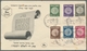 Israel: ISRAEL, 1948 - 2000er Jahre, Reichhaltiger Karton Mit Belegen. Enthalten Sind Viele FDC (u.a - Unused Stamps (with Tabs)