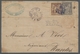 Delcampe - Reunion: 1854-1912, Ungemein Reichhaltige Sammlung Von 190 Frankierten Briefen, Karten, Briefvorders - Unused Stamps