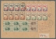 Delcampe - Reunion: 1917-75, Reichhaltige Sammlung Von 100 Briefen Und Karten Im Briefealbum, überwiegend Luftp - Unused Stamps