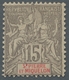 Delcampe - St. Pierre Und Miquelon: 1885 - 1901; Gehaltvolle Sammlung Der Frühen Ausgaben Ungebraucht Oder Gest - Other & Unclassified