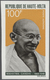 Delcampe - Thematik: Persönlichkeiten - Gandhi / Personalities - Gandhi: 1968/1969, French Africa (Cameroun, Ga - Mahatma Gandhi