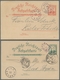 Thematik: Philatelistentage / Philatelic Congresses: 1894, Sammlung Von 29 Souvenir-Ganzsachen Des " - Exposiciones Filatélicas