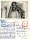 Pakistan, Native Woman Jewelry Nose Piercing (1962) RPPC Postcard, Red Cancel - Pakistan