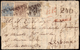 Cover ) LOMBARDO-VENETO 1858 (17 Lug.) | Lettera Con Testo Da Treviso, Via Di Austria E Francia, Per Lisbona - Lombardo-Venetien