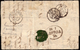 Cover ) LOMBARDO-VENETO 1858 (17 Lug.) | Lettera Con Testo Da Treviso, Via Di Austria E Francia, Per Lisbona - Lombardo-Venetien