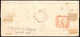 Cover ) PARMA 1855 (10 Gen.) | Lettera Da Parma Per Genova, Affrancata Per 40c. Con 25c. Violetto (I Em.) E 5 - Parma