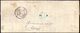 Cover ) SARDEGNA 1852 ( 11 Mar.) | Lettera Con Parte Di Testo Da Nizza Per Parigi Affrancata Per 50c. Con 40c - Sardinien