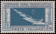 MNH ) REGNO D'ITALIA 1930 | Posta Aerea "Crociera Transatlantica Roma-Rio De Janeiro". 7,70 Lire Celeste E - Altri & Non Classificati