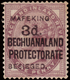 MH ) CAPO DI BUONA SPERANZA 1900 | Assedio Di Mafeking. 3d./1d. Lilla (lilac) Su Esemplare DI Bechuanaland - Cape Of Good Hope (1853-1904)