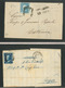 Covers ) ANTICHI STATI: SICILIA 1859/1860 | Insieme Di 8 Lettere Del Periodo. Notata Una Lettera Affrancata Co - Sizilien