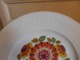 Plat De Service Rond Porcelaine Seltmann Weiden  Bavaria  Seventies Orange - Seltmann-Weiden (DEU)