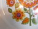 Delcampe - Plat De Service Rond Porcelaine Seltmann Weiden  Bavaria  Seventies Orange - Seltmann-Weiden (DEU)