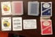 VINTAGE Lot 2 Jeux De 52 Cartes VIASSONE TORINO. Cartes Plastifiées. Années 70. TRES BON ETAT - Autres & Non Classés