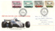 (DE 27) UK FDC Cover - 1982 - British Motor Car + Formula 1 Keke Rosberg Saudia Wiliams FW 08 - Automobilismo