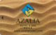 BULGARIA   KEY HOTEL  Azalia Hotel & Spa  - VARNA - Hotel Keycards